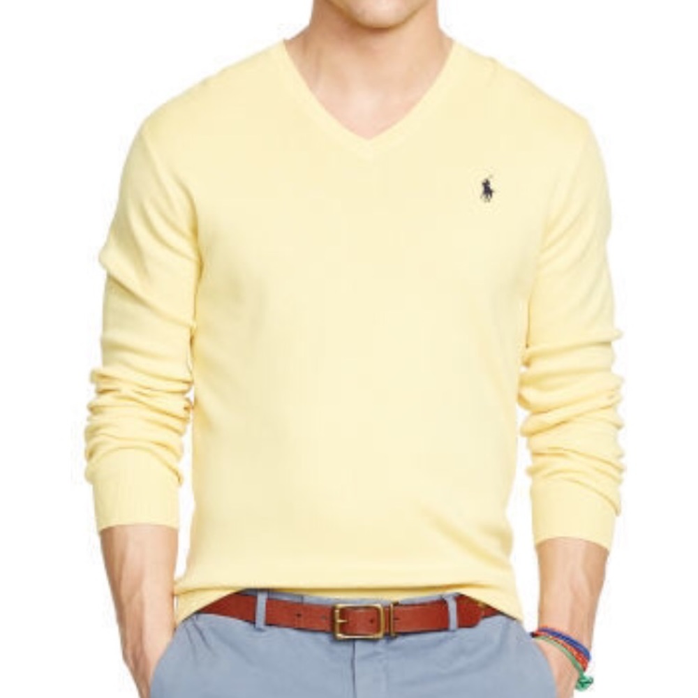 Polo Ralph Lauren Yellow Sweater